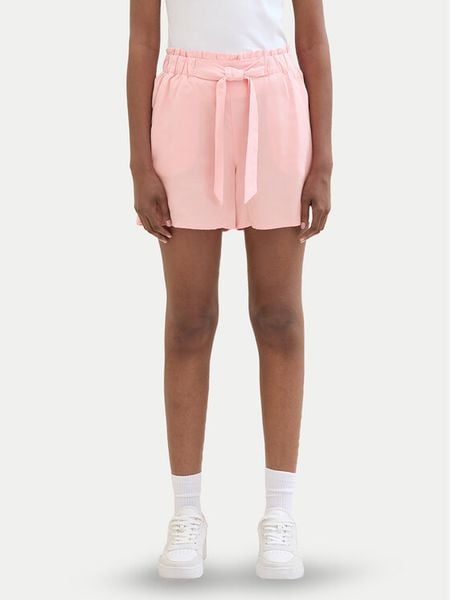 Tom Tailor Denim Szorty materiałowe 1040805 Różowy Relaxed Fit. Czerwone szorty TOM TAILOR DENIM, bez wzorów, z denimu. Za 309,99 zł.