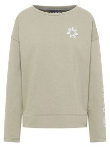 ELBSAND Bluza "Andra" w kolorze beżowym rozmiar: XL. Brązowe bluzy ELBSAND, xl, bez wzorów, bez kaptura. Za 189,29 zł.