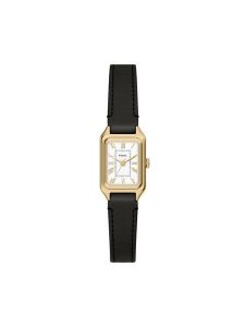 Fossil Zegarek Raquel Mini ES5470 Czarny. Czarne, analogowe zegarki Fossil. Za 689,99 zł.