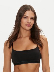 Calvin Klein Underwear Biustonosz top 000QF7943E Czarny. Czarne biustonosze Calvin Klein Underwear, xl, bez wzorów, z bawełny, bez kołnierzyka, bez ramiączek. Za 119,99 zł.
