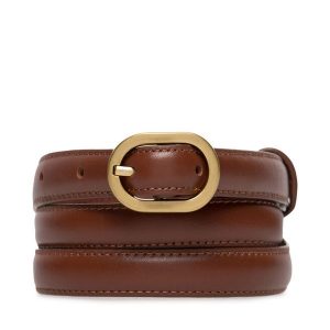 Pasek Damski GINO ROSSI. Brązowe paski Gino Rossi, bez wzorów. Za 79,99 zł.