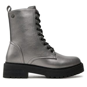 Trapery Refresh. Fioletowe buty zimowe Refresh, bez obcasa, bez zapięcia. Za 339,99 zł.