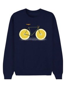 WOOOP Bluza "Zest" w kolorze granatowym rozmiar: XL. Niebieskie bluzy Wooop, xl, bez wzorów, z bawełny, bez kaptura. Za 97,05 zł.