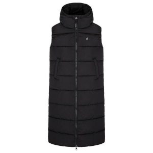 Kamizelka damska Loap Tala, czarna, S. Czarne kamizelki ZENZIMAT, s, bez wzorów, z puchu, bez kołnierzyka, bez ramiączek. Za 340,99 zł.