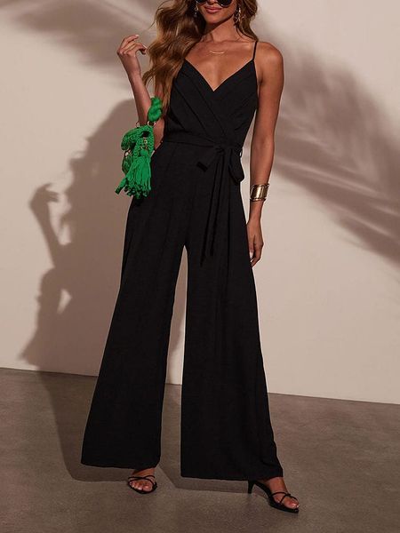 LA Angels Kombinezon w kolorze czarnym rozmiar: S. Czarne kombinezony LA Angels, s, bez wzorów, z tkaniny, bez kołnierzyka, bez ramiączek. Za 191,88 zł.