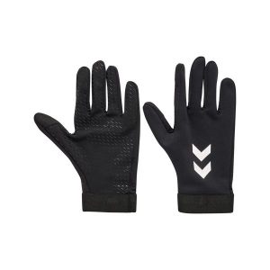 Rękawice Hummel Pro. Czarne rękawiczki Hummel, bez wzorów. Za 172,00 zł.