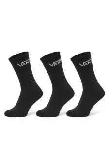 Vans Skarpety długie VN000QBV Czarny. Czarne skarpetki Vans, bez wzorów, z bawełny. Za 89,99 zł.