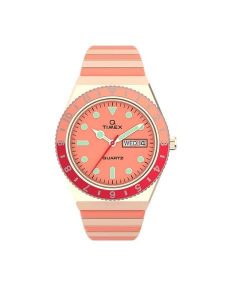 Timex Zegarek Q Timex Malibu TW2V38600 Różowy. Czerwone, cyfrowe zegarki Timex. Za 559,99 zł.