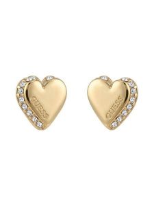 Guess Kolczyki JUBE06 092JW Złoty. Żółte kolczyki Guess, ze stali. Za 198,99 zł.