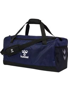 Torba sportowa Hummel Core 2.0. Czarne torby podróżne i sportowe Hummel, bez wzorów, z poliamidu, na ramię. Za 166,00 zł.