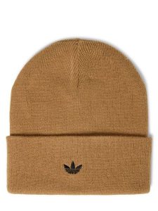 Adidas Originals Czapka Kobiety Sztuczne włókno beżowy, S/M. Brązowe czapki adidas Originals, bez wzorów, z dzianiny. Za 79,95 zł.