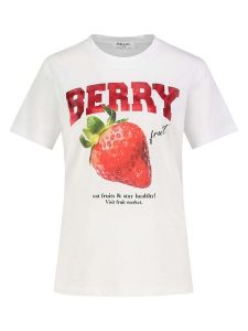 Sublevel Koszulka w kolorze białym rozmiar: S. Białe bluzki Sublevel, s, bez wzorów, bez kołnierzyka, bez ramiączek. Za 43,99 zł.