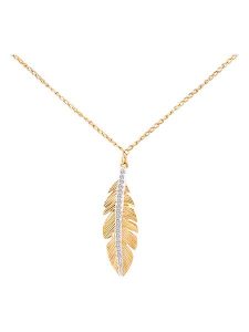 Revoni Złoty naszyjnik z diamentami - dł. 42 cm rozmiar: onesize. Żółte naszyjniki Revoni, z diamentem, złote. Za 1 087,99 zł.