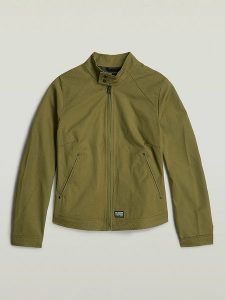 G-Star Kurtka przejściowa w kolorze khaki rozmiar: S. Brązowe kurtki G-Star, s, bez wzorów, z bawełny, bez kaptura. Za 223,99 zł.