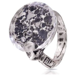 Zjawiskowy Srebrny Pierścionek - srebro 925, Swarovski. Pierścionki marki W.KRUK. Za 359,00 zł.