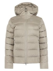 Didriksons Kurtka zimowa"Tejla" w kolorze szarobrązowym rozmiar: 42. Szare kurtki Didriksons, na zimę, bez wzorów, z puchu, bez kaptura. Za 501,57 zł.