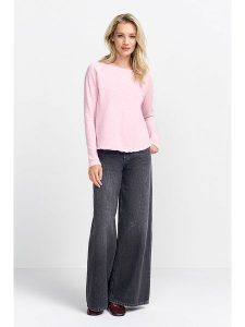 Rich & Royal Koszulka w kolorze jasnoróżowym rozmiar: XS. Różowe bluzki Rich & Royal, xs, bez wzorów, z bawełny, bez kołnierzyka, bez ramiączek. Za 78,99 zł.