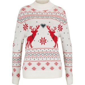 Sweter w norweski wzór golfem. Zielone golfy bonprix, bez wzorów. Za 124,99 zł.