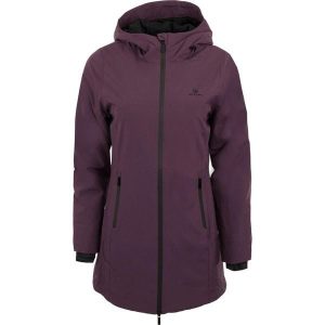 Kurtka damska Athl.dpt Ghiaia fioletowa. Fioletowe kurtki ZSPORT, na jesień, bez wzorów, z kapturem. Za 444,99 zł.