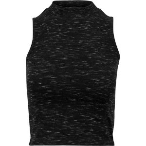 Damski crop top urban classic pace top. Białe topy Urban Classics, bez wzorów, sportowe, bez kołnierzyka, bez ramiączek. Za 89,50 zł.