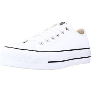 Buty CONVERSE CONVERSE LIFT LEATHER Biały. Białe trampki Converse, bez wzorów, ze skóry, bez zapięcia. Za 590,00 zł.