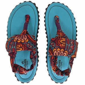 Sandały turystyczne damskie Gumbies Slingback Sandals. Czerwone buty trekkingowe Gumbies, bez zapięcia. Za 102,99 zł.