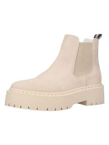 Steve Madden Sztyblety w kolorze beżowym rozmiar: 41. Brązowe botki Steve Madden, bez wzorów, bez zapięcia. Za 202,53 zł.