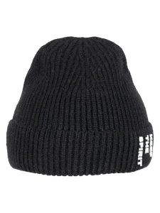 Roadsign Czapka w kolorze czarnym rozmiar: onesize. Czarne czapki Roadsign, bez wzorów, prążkowane. Za 34,99 zł.