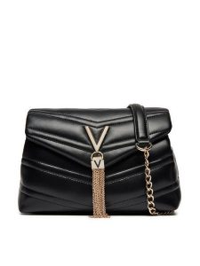 Valentino Torebka Privilege VBS8DN10 Czarny. Czarne torebki klasyczne Valentino, bez wzorów, ze skóry, bez dodatków. Za 489,99 zł.