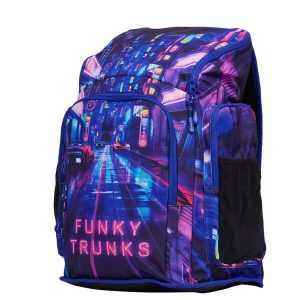 Plecak torba do szkoły na basen siłownię trening Funkita Cyber City 40L. Niebieskie plecaki FUNKY TRUNKS. Za 220,99 zł.