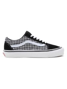 Vans Sneakersy w kolorze czarno-białym rozmiar: 38. Białe trampki Vans, bez wzorów, z materiału, bez zapięcia. Za 149,31 zł.