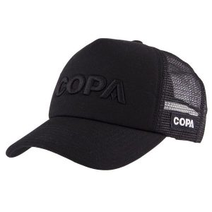 Czapka Dla Dorosłych - Logo Czarne 3D - Czarna. Czarne czapki COPA FOOTBALL, bez wzorów. Za 127,06 zł.