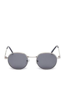 JENNY Okulary przeciwsłoneczne 4WF-017-SS25 Srebrny. Szare okulary przeciwsłoneczne Jenny. Za 39,99 zł.