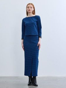 BGN Spódnica w kolorze granatowym rozmiar: 34. Niebieskie spódnice BGN, na co dzień, bez wzorów, maxi. Za 108,99 zł.