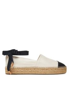 Tory Burch Espadryle 164724 Beżowy. Brązowe espadryle Tory Burch, bez wzorów, ze skóry, bez obcasa. Za 979,99 zł.