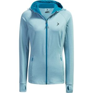 Bluza damska BLD604 - jasny niebieski melanż - Outhorn. Bluzy marki Outhorn. W wyprzedaży za 59,99 zł.