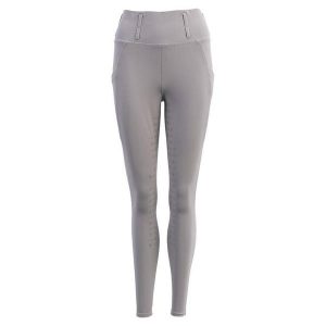 Damskie legginsy jeździeckie z pełną przyczepnością BR Equitation CLX. Szare legginsy BR, bez wzorów, z elastanu. Za 383,00 zł.