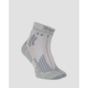 Skarpety biegowe X-Socks Run Speed Two 4.0. Szare skarpetki X-Socks, bez wzorów. Za 129,99 zł.