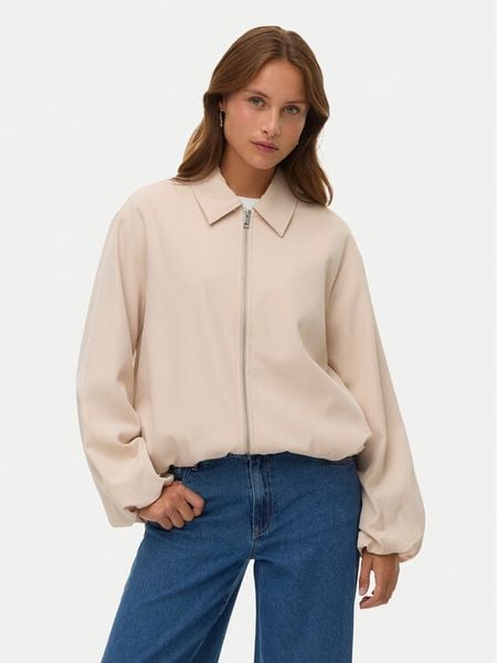 Vero Moda Kurtka przejściowa Nova 10339008 Beżowy Relaxed Fit. Brązowe kurtki Vero Moda, s, bez wzorów, z syntetyku, bez kaptura. Za 259,99 zł.