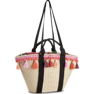 Torebka TWINSET - Shopping OS8THB Mul.Pro 02546. Brązowe shopper bag marki Twinset. W wyprzedaży za 409,00 zł.