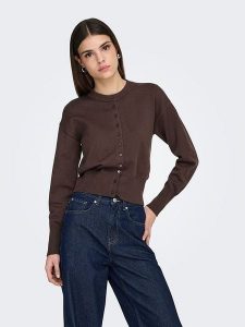 ONLY Kardigan w kolorze brązowym rozmiar: XS. Brązowe kardigany ONLY. Za 144,95 zł.