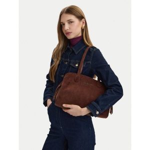 Torebka LOVE MOSCHINO. Brązowe torebki klasyczne LOVE MOSCHINO, bez wzorów, bez dodatków. Za 610,99 zł.