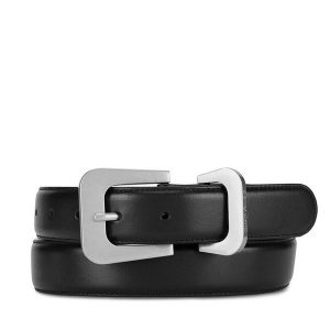 Pasek Damski GINO ROSSI. Czarne paski Gino Rossi, bez wzorów. Za 129,99 zł.