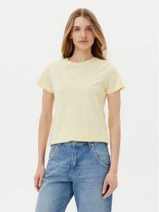 JOOP! T-Shirt 58 JW241JE350 30040352 Żółty Regular Fit. Żółte t-shirty JOOP!, bez wzorów, z bawełny, bez kołnierzyka, bez ramiączek. Za 129,99 zł.