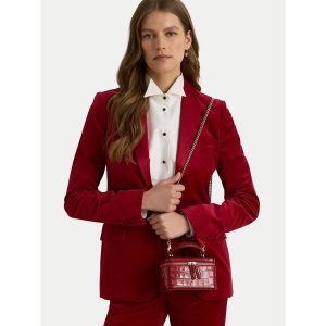 Torebka LAUREN RALPH LAUREN. Czerwone kuferki Lauren Ralph Lauren, bez wzorów, bez dodatków. Za 1 299,00 zł.