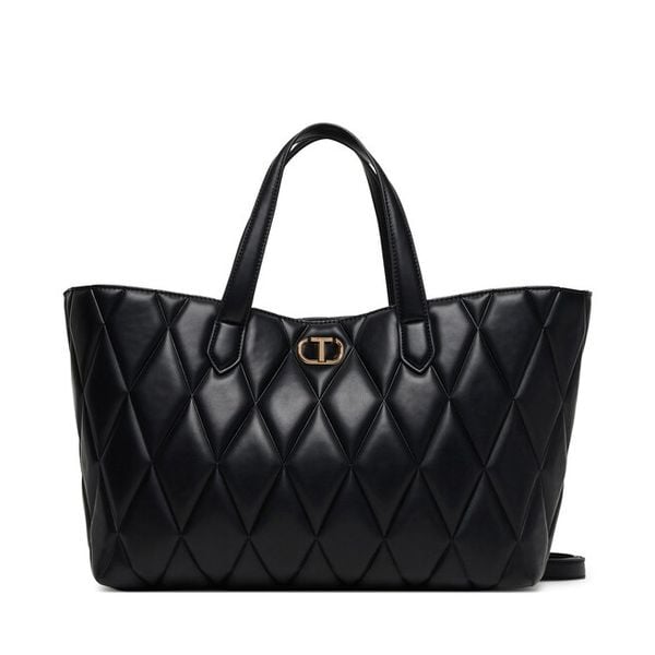 Torebka TWINSET. Czarne torebki klasyczne Twinset, bez wzorów, bez dodatków. Za 689,99 zł.