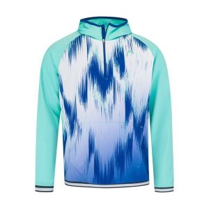 Head Topspin Hoodie. Niebieskie kurtki Head, bez wzorów, bez kaptura. Za 350,60 zł.