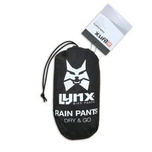 Lynx spodnie przeciwdeszczowe Dry & Go XXL. Czarne kurtki LYNX, xxl, bez wzorów, bez kaptura. Za 146,30 zł.