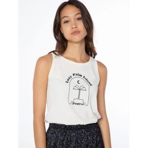 Damski tank top Protest Prtyalata. Białe topy Protest, s, bez wzorów, z bawełny, bez kołnierzyka, bez ramiączek. Za 149,50 zł.