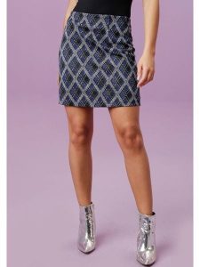 Aniston Spódnica w kolorze granatowym rozmiar: 44. Niebieskie spódnice Aniston, bez wzorów, mini. Za 56,99 zł.